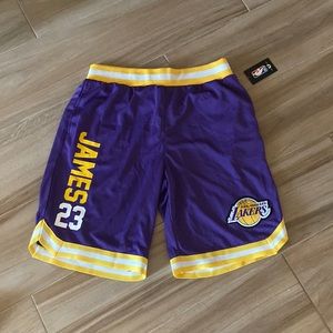 Lebron James Lakers Shorts